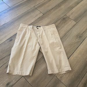 New Alberto Regular Slim Fit khaki Lou shorts Size 33